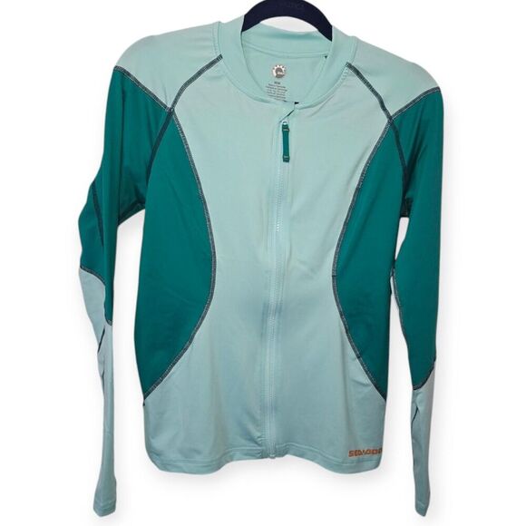 NWT BRP SEADOO LADIES LONG SLEEVE RASHGUARD M Medium Ice Surf Jetski Beach Swim - Picture 1 of 5